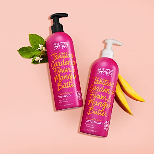 Not Your Mother's Naturals Curl Definition Set - Tahitian Gardenia Flower & Mango Butter - Moisturize And Enhance Curls (Shampoo And Conditioner, 2-Pack) #TOP5