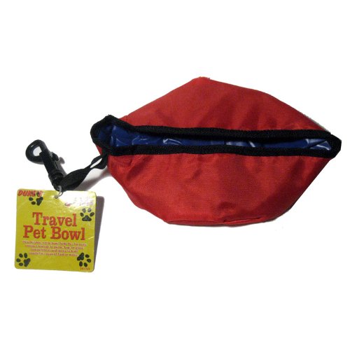 Dog Portable Pet Water Food Feeder Collapsible Bowl Travel Drink Dish Water Cat #TOP1