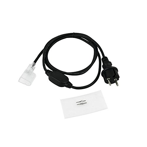 Preisvergleich Produktbild LED Neon Flex EC Netzkabel mit Stecker