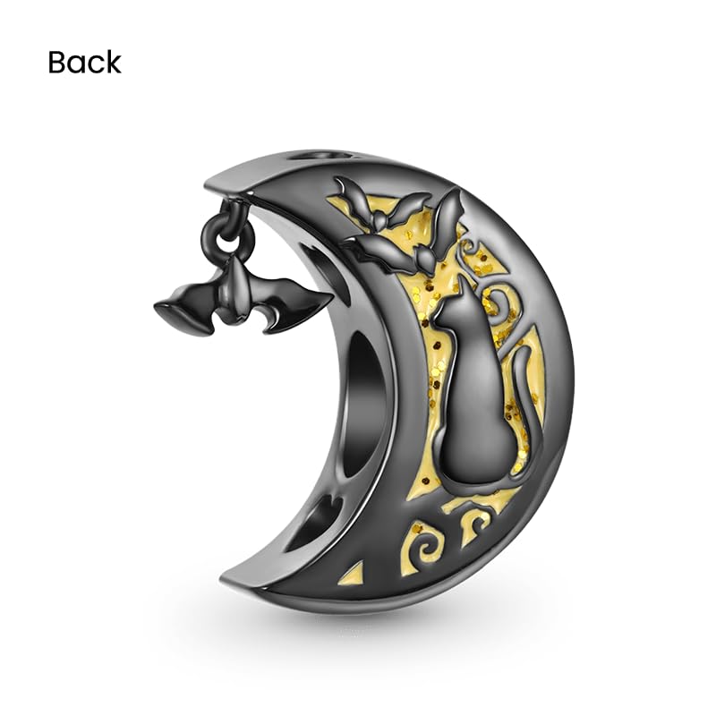 Image of GNOCE Halloween Charm Bracelet Fit Pandora Beads for Women Gift