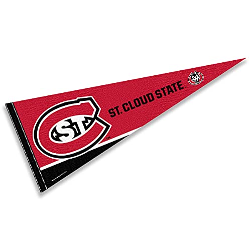 St. Cloud State Huskies 12 in X 30 in Pennant