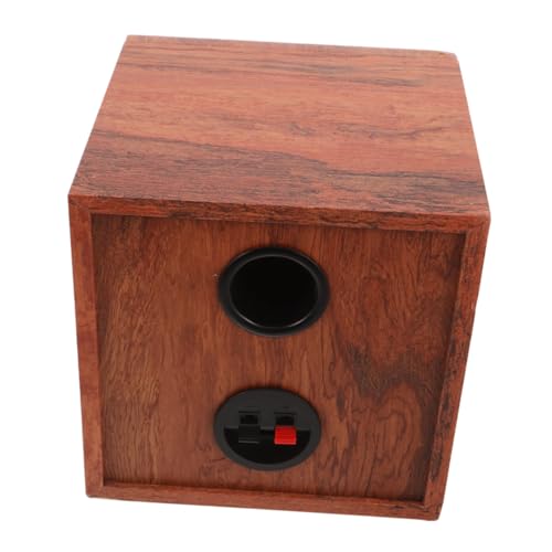 Boîtier haut-parleur en bois renforcé acoustique premium pour subwoofer auto