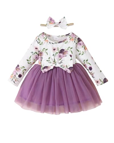 Baby Girl Dress Newborn Toddler Girl Fall Winter Dress Tutu Tulle Dresses for Girls