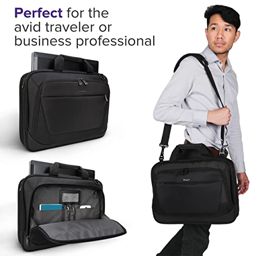 Targus CityLite Laptop Briefcase Shoulder Messenger Bag for 15.6-Inch Laptop, Black (TBT053US) by Targus - Image 2