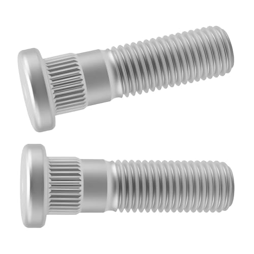 Lug Wheel Studs Kit Compatible with Mazda for MX-5 2013-2015 for MX-6 1988-1997 for MPV 1989-2006 Car Wheel Stud Lug Stud Accessories OEM: F15133062