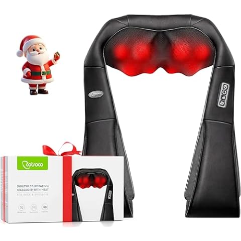 cotsoco Neck and Back Massager with Heat Cover