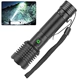 【Praktisches Design】Taschenclip, Low-Battery-Warnung. Jeder Modus: 5 Sek. lang drücken zum Abschalten.