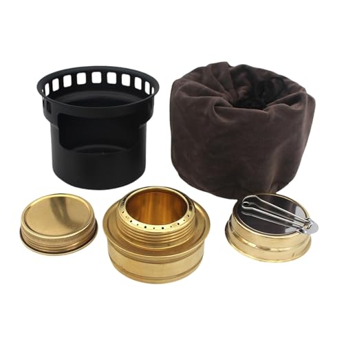 Brûleur d'alcool portable rockible pour camping et réchaud de plein air