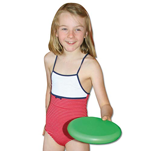 Wiemann Lehrmittel Frisbee aus Schaumstoff, Bunte Wurfscheibe, einzeln oder 4er Set (4 Stück, beschichtet)