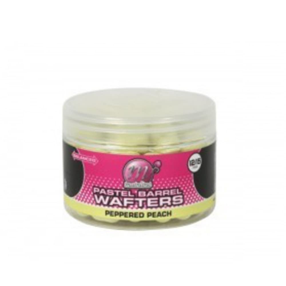 Mainline Pastel Barrel Wafters 12/15mm: Peppered Peach