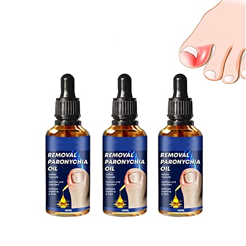 German Toenailplus Anti Paronychia Relief Oil, Korrektur Behandlung Öl, Einwachsen Zehennagel Behandlung Öl, eingewachsene Zehennagel Tropfen,10ML (3 Stück) Cover