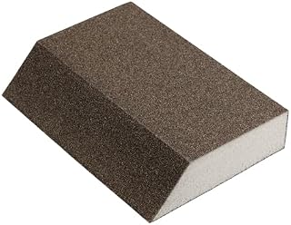 Klingpsor 331019 SK 700 A, Schleifblock, flexibel, beschichtet auf 4 Seiten Braun, 125x89x25, 120, 100, 100 Stück