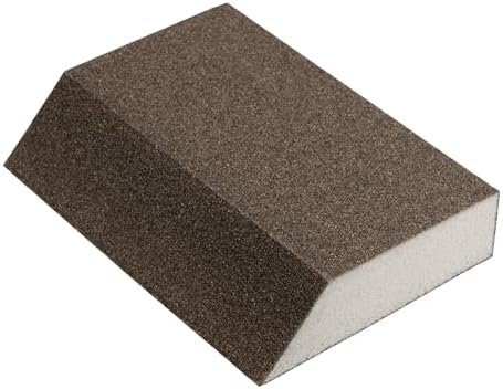Klingpsor 331019 SK 700 A, Schleifblock, flexibel, beschichtet auf 4 Seiten Braun, 125x89x25, 120, 100, 100 Stück