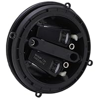 Außenspiegel-Einstellung, 660238 Präzisions-ABS-Kunststoff, hohe Temperaturbeständigkeit, Anti-Aging, Seitenansicht, elektrischer Spiegelmotor für Reparatur