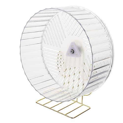 TOYANDONA Emerald Green Hamster Running Wheel Large Pet Wheel for Hamsters Toy Random Color