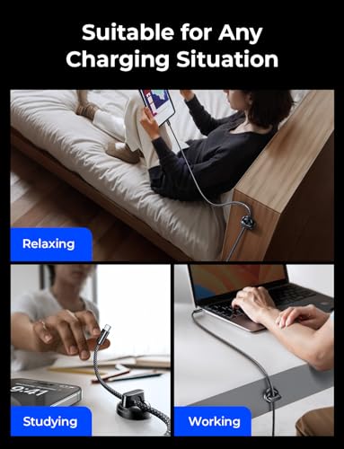 image for LISEN USB to USB C Cable Carplay Adapter for iPhone 15 Cable, 2-Pack 3