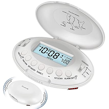Dream Sky Vibrating Alarm Clock for Heavy Sleepers Bed Shaker Alarm Clock Under Pillow for Adults photo Dream Sky Vibrating Alarm Clock for Heavy Sleepers Bed Shaker Alarm Clock Under Pillow for Adults