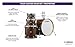 Yamaha Tour Custom Maple 4pc Standard Shell Pack, Chocolate Satin