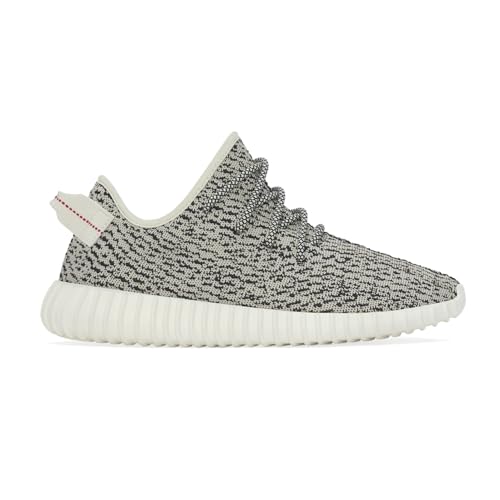 adidas Mens Yeezy Boost 350 Lace Up Sneakers Shoes Casual - Grey