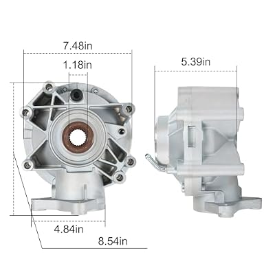 703501033 Rear Differential Compatible with Can-Am Outlander 400 500 600 800R Max 400 500 650 800R 2009-2014# 705500891 703500892 705400036 705401648