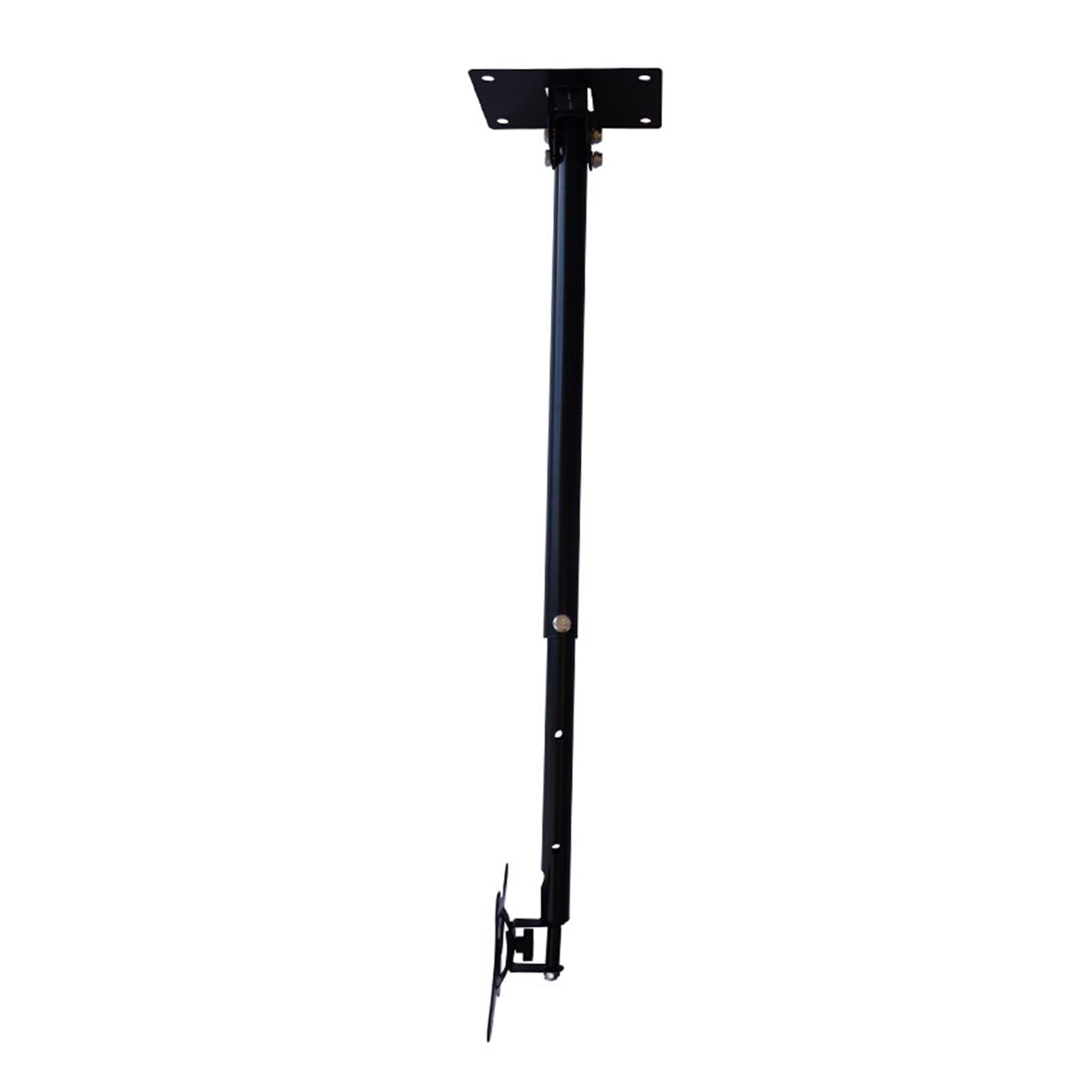 Monte TV a soffitto, staffa telescopica girevole inclinazione si adatta alla maggior parte dello schermo da 14-32 pollici, fissaggio a vite di espansione, contiene fino a 30 kg/66 libbre Beauty Comes