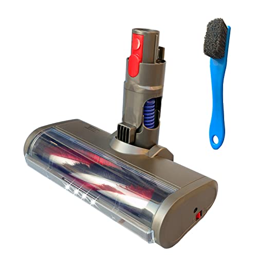 LRFDRESS Brosse à rouleau souple adaptée aux accessoires de rechange pour aspirateur sans fil Dyson V7 V8 V10 V11 Cover