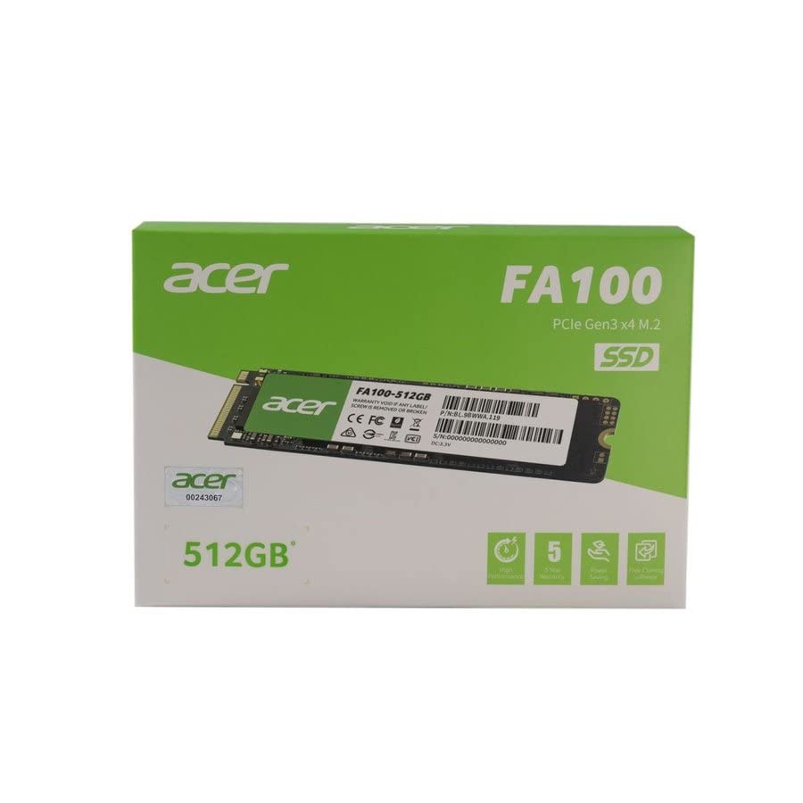 Amazon.co.jp: エイサー Acer FA100-512GB PCIe Gen3x4 NVMe1.4 M.2