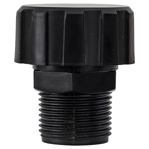 Image of Buyers Products HBF12P DC Hydraulic Power Unit Poly Breather Cap, Free Flow Ventilator for Reservoir, Oil-Resistant, 3 /4 NPT
