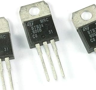 (SY #58) 4pcs STMicroelectronics BTB24-600B Thyristor TRIAC 600V 260A 3-Pin +Tab TO-220AB