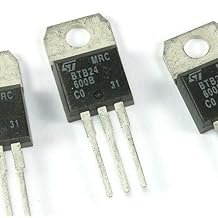 SY #58 4pcs STMicroelectronics BTB24-600B Thyristor TRIAC 600V 260A 3-Pin +Tab TO-220AB