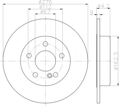 Preisvergleich Produktbild TEXTAR 92241303 Bremsscheibe