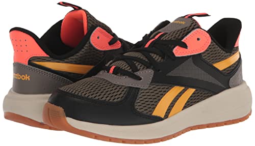 Reebok Boy's Road Supreme 4.0 Running Shoe, Hunter Green/Trek Grey/Alabaster, 12.5 Little Kid #TOP6