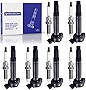 Ignition Coils & Spark Plugs Combo Pack - Alternative for UF487 - for Toyota Avalon, Highlander, Camry, RAV4, Sienna, Venza, and Lexus RX450h, ES350, IS350 3.5L V6 Models (2005-2016)