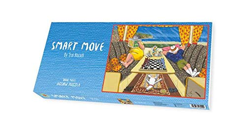 Smart Move 1000 Piece Jigsaw Puzzle - Trai Hiscock Art, Camping Scene, 66x50 Cm, Made In UK From Recycled Board - View #4