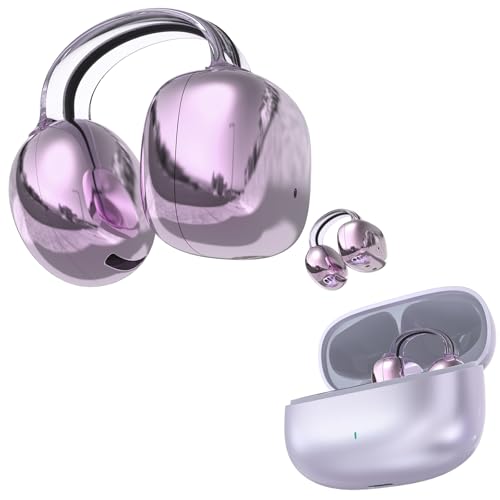 Auricolari a clip con schermo senza fili fuori dallorecchio aperti Conduzione ossea Ear Cuff Clip On Cuffie Orecchio Touch bluetooth aperto