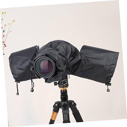Cubierta impermeable para cámara de lluvia protector negro Tofficu 3