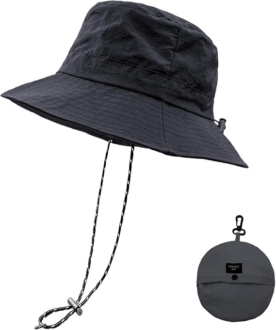 Image of Hat Cap for Men, Foldable Bucket Hat for Men Women Outdoor Activities Hiking Fishing Camping Multicolour