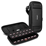 Spigen Switch ソフトケース カードケース 54枚 収納 AirTag 収納 ハード ポーチ ストラップ キャリーケース スリム ラギッド・アーマー・プロ AFA04750 (ブラック) Spigen Switch ソフトケース カードケース 54枚 収納 AirTag 収納 ハード ポーチ ストラップ キャリーケース スリム ラギッド・アーマー・プロ AFA04750 (ブラック)