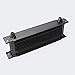 Produktbild Aluminium Ölkühler 13 Reihen Schwarz Öl Kühler Oil Cooler Ölkühlung Kühlung