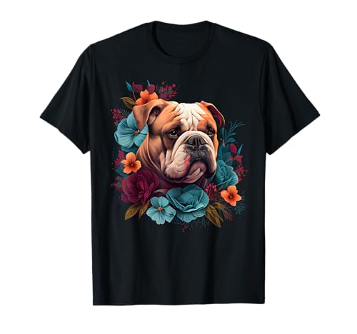 Cadeaux bouledogue anglais pour homme et femme amoureux des chiens T-Shirt