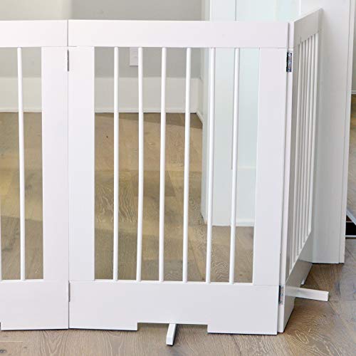 Cardinal Gates 4-Panel Tall Pet Gate Extension, White (4PX-WH) - Thumbnail 6