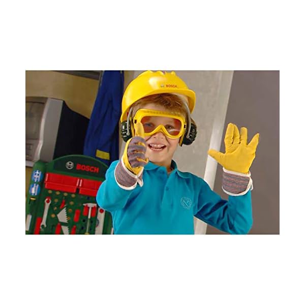 Theo Klein 8120 Bosch Work Gloves I Ideal One - Size - Fits - All Gloves I Toy for Children Aged 3 Years and up – Bild 3