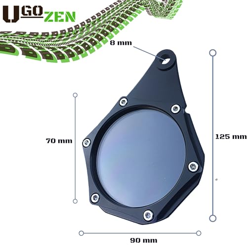 Vignettenhalter Motorrad, Schutz für Offizielle Grüne Umweltplakette, Schutzhülle, Halterung für Vignette, Motiv Crit Air/Offizielle Grüne Umweltplakette, wasserdicht, für Motorrad,Quad,Scooter