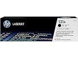 hp 131a black toner cartridge (cf210a) Achetez des fournitures sans difficulté avec HP SureSupply[1]. Lorsqu'il est temps d'installer une nouvelle cartouche, vous pouvez faire confiance à la conception de cartouche de HP et à sa procédure de remplacement simple et rapide. Recyclez vos anciennes cartouches de toner via HP Planet Partners[2].
