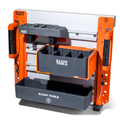 KLEIN TOOLS BC600WA LiftPro 20-Inch Wall Mount System, Heavy-Duty Modular Tool Organization with Four Interior Rails, 25-Pound Capacity Per Rail, For Man Lift and Scissor Lift by KLEIN TOOLS - Image 6