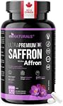 miNATURALS Saffron Supplements 120 Capsules | Clinically Studied Affron Saffron Extract | Stress & Mood Support for Men, Women & Teens | Pure Saffron Pills