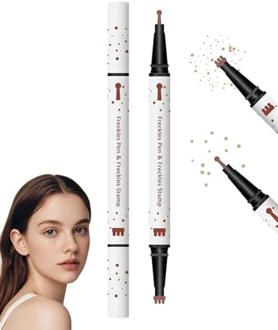 Freckle Stamp Pen, Natural Waterproof Fake Freckles Makeup