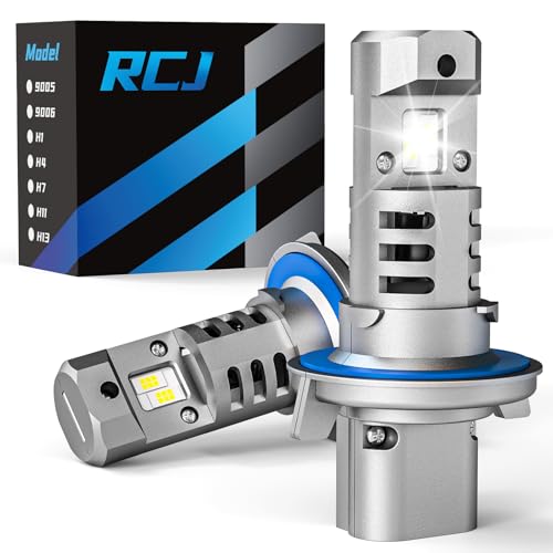 RCJ Fog Weather Light Bulbs, H13/9008 Bulbs 6000K Cool White, Plug-N-Play, Pack of 2 by RCJ - Used condition - US$27.51