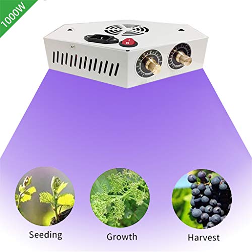 Preisvergleich Produktbild LED Pflanzenwachstumslicht, Innen- Pflanzlampe Einstellbar Hängender Draht Suspension Leuchter Gewächshaus Gartenarbeit Gemüse Blumen