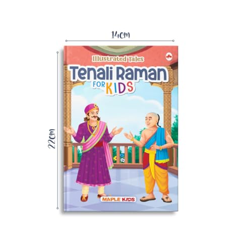 Image of Tenali Raman Stories - Story Book for Kids - Illustrated Stories for Children - Bedtime Stories - Age 2+ Years - Read Aloud to Infants, Toddlers - Hardbound Book